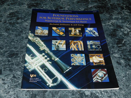 Foundations for Superior Performance Eb Alto Saxophone by Richard Williams - £2.39 GBP