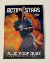 2023 Topps Chrome Update Julio Rodriguez Action Stars MLB Seattle Mariners ASC20 - £3.98 GBP
