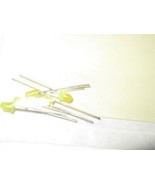 YELLOW L.E.D.&#39;S - 5 PIECES-  NEW - SR50 - $70.57 MXN