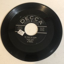 Four Aces 45 Vinyl Record A Woman In Love - $5.93