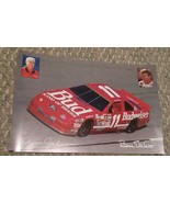 000 VTG Bill Elliot Jr. Johnson #11 Budweiser Race Car Postcard Fan Club - £6.28 GBP