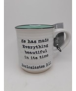 Sheffield Home Ecclesiastes 3:11 Ceramic Coffee Tea Mug Cup Drinkware Gift - £11.09 GBP