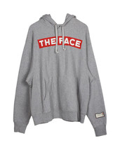 Gucci The Face Hoodie Jacket In Cotton Men Grey M - £515.07 GBP