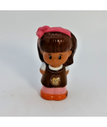 Fisher Price Little People Figure Mia with pink bow, 2012 - $91.84 MXN Fisher Price Little People Figure Mia with pink bow, 2012 - $91.84 MXN