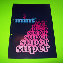 NSM Mint Super Vintage Original Slot Machine Promo Artwork Sheet German Werbung - £23.88 GBP