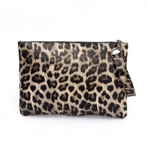 Women  Leather Clutch Wristlet Bag Ladies  Envelope Wallet Casual Versatile Hand - £54.36 GBP