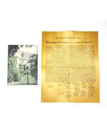 Vintage Esso - Declaration Of Independence Facsimile - $9.88