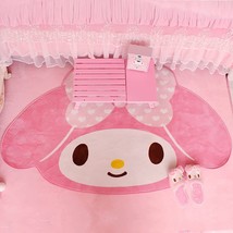 Kids Girls Bedroom Mat My Melody Pink Room Decor Cute Cartoon Carpet Kaw... - £47.85 GBP