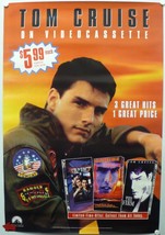 Sale Promotions For 3 Tom Cruise Films For $5.99 Each In 1996 - £15.78 GBP