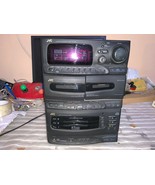 Amplifier cd cassette stereo jvc mx-c220 not tested - $57.25