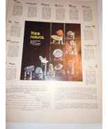 Vintage The Trading Post Natures Sculpture Zodiac Print Magazine Adverti... - £3.92 GBP