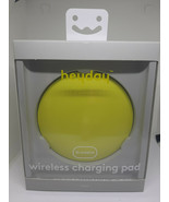 Heyday Wireless 5W Charging Pad Puck Qi Enabled Yellow ~ New In Box - £11.01 GBP