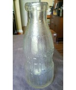 Vintage Bireley Dairies One Quart Clear Glass Milk Bottle 1926 Hollywood CA - £10.78 GBP