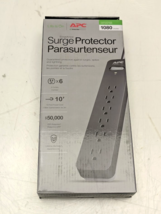 APC 6 Outlet SurgeArrest Surge Protector Parasurtenseur 1080 10 ft. Cord... - $43.46