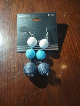 Sensitive Earrings Blue - $146.84 MXN