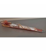 Everspring Glittering RED Collectible Dragon Sculpture Figurine Pen - £7.08 GBP