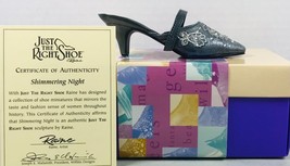 Raine Just the Right Shoe 1999 “Shimmering Night” Style 25038 w/COA Original Box - $9.85