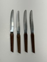 Englishtown Stainless Set Of 4 Knives Hollo Honed Made In The USA Knife - £20.80 GBP