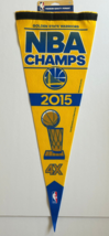 2015 Golden State Warriors NBA Finals Champions 12&quot;x 30&quot; Premium Pennant... - $27.87