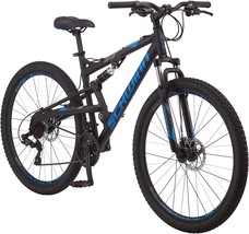 Men'S Schwinn S29 Mountain Bike With Mechanical Disc Brakes, Dual-Suspension, - $832.92