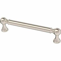 Classic Farmhouse 5-1/16&quot; (128 mm) Ctr-Ctr Polished Nickel Cabinet Drawe... - $3.95