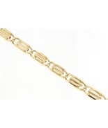 8.5&quot; Men&#39;s Bracelet 10kt Yellow Gold 392206 - £774.57 GBP