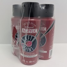 Anitas Acrylic Paint 2oz 4 Pack All Purpose Craft Paint - Dark Red 11020 - $182.62 MXN