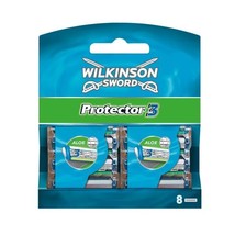 Wilkinson Sword Protector 3 Blades - Pack of 8 Blades  - £25.21 GBP
