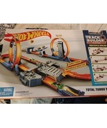 Hot Wheels Track Builder Total Turbo Takeover Set Motorized Playset with... - $99.99