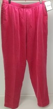 Anna Women&#39;s Spiceberry Polynosic Polyester Pants X-Large XL 29&quot; Inseam Red - $9.89