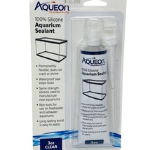 Aqueon 100% Silicone Aquarium Sealant 3 oz. clear for Aquariums - $4.94