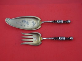 Bug by Unknown Sterling Silver Fish Serving Set 2pc GW Bright-Cut Shiebler - £6,325.76 GBP