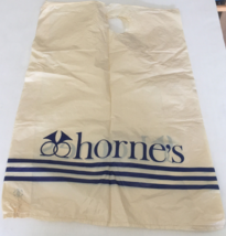 Defunct Horne&#39;s department store vintage plastic store bag movie photo prop - $368.13 MXN