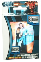 Star Wars The Phantom Menace - Limited Edition 3D Playing Cards 2012 - £3.98 GBP