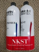 Keratin Complex NKST Natural Keratin Smoothing Treatment Kit 33.8 oz. Ea... - £434.24 GBP