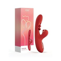 Tickler Wiggling G-Spot Vibrator &amp; Tapping Clitoral Stimulator  - $89.90