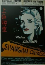 Shanghai Express - Marlene Dietrich (Japanese) - Movie Poster Picture - 11 x 14 - $32.50
