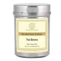Low Cost Khadi Natural Herbal Nut Brown Henna 150 gms Ayurvedic Hair Growth - £13.93 GBP