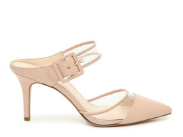 New Enzo Angiolini Beige Leather Pointy Buckle Pumps Size 8.5 M $129 - £47.58 GBP