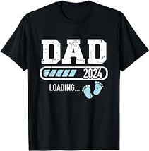 Dad 2024 loading for pregnancy announcement T-Shirt - $15.99+