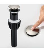 Pop Up Bathroom Sink Drain - Bathroom Sink Stopper With Overflow, Brushe... - €36,41 EUR