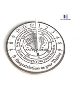 NauticalMart Happy Anniversary Mom and Dad - Solid Brass Sundial Gift Gr... - €51,27 EUR