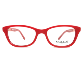 Vogue Kids Eyeglasses Frames VO2892 2135S Crystal Matte Pearl Red 45-16-125 - $44.54