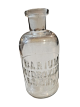 BARIUM HYDROXIDE  Ba (OH)2   Reagent apothecary chemical lab bottle - £27.68 GBP