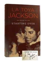 La Toya Jackson Starting Over Signed 1st Edition 1st Printing - £296.65 GBP