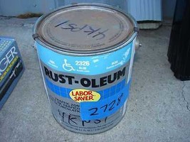 Rust-Oleum 2326 acrylic latex blue stripping paint gal - £11.05 GBP