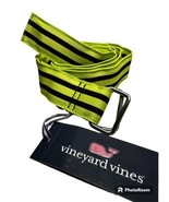 Vineyard Vines Men’s Double Stripe D-Ring Belt.Wild Lime.SZ.XXL.NWT - $44.88