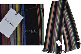 Paul Smith Men&#39;s Scarf Price In Store 195 Euros PS56 T1P - £91.34 GBP