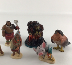 Disney Moana Deluxe Collectible Figures Hawk Lot Te Ka Moana Pua Hei Hei... - £13.29 GBP