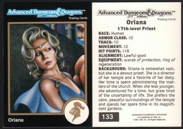 1991 TSR AD&amp;D Gold Border Dungeons &amp; Dragons RPG Fantasy Art Card #133 ~ Cleric - £5.32 GBP